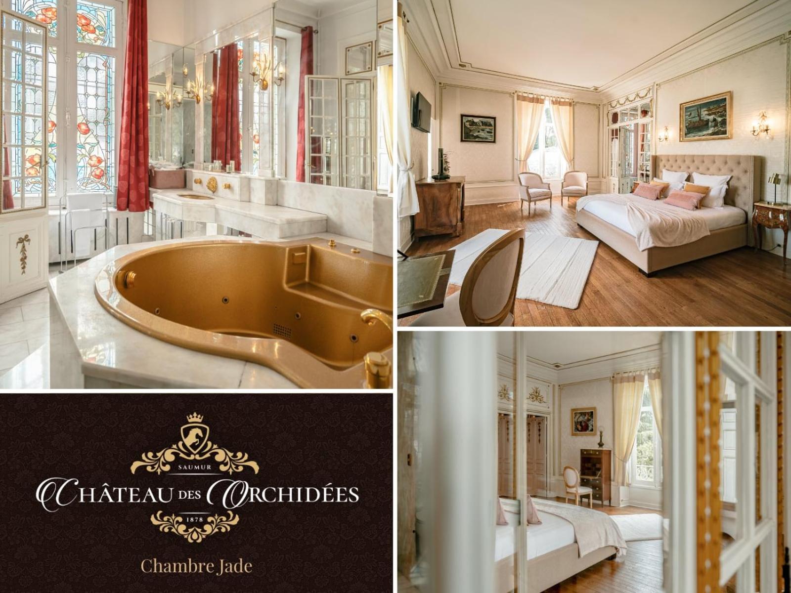 Chateau Des Orchidees En Val De Loire Saumur Eksteriør billede